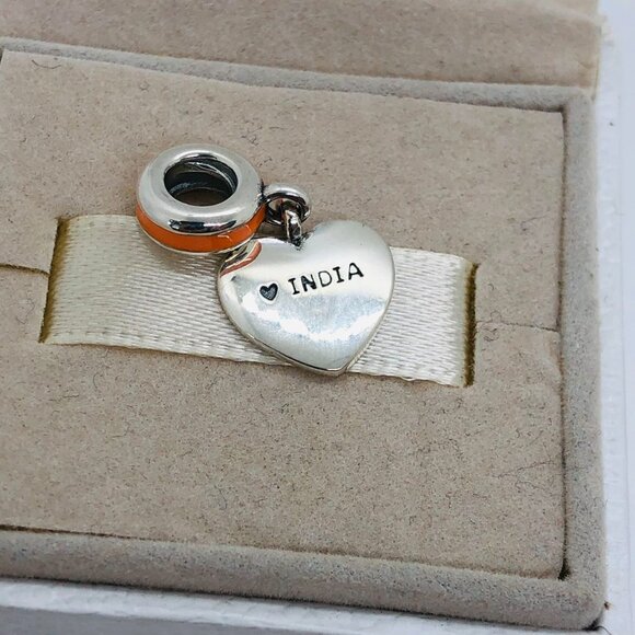 🔥🔥Pandora India flag Travel Charm - Picture 4 of 4